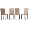 Baxton Studio Andrew Modern Beige Upholstered Grid-tufting Dining Chair, PK4 123-6809 - alternate 1